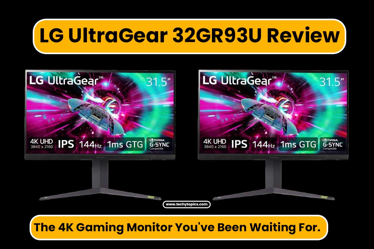 LG UltraGear 32GR93U Review: