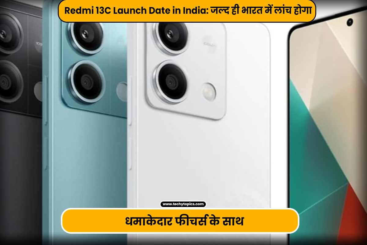 Redmi 13C Launch Date in India